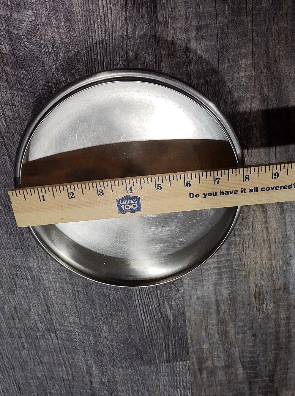 Revere Ware 1801 Stainless Steel Pot Pan Lid Only, 8